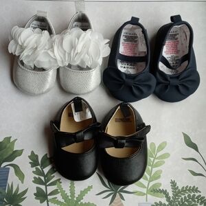 Gymboree, Primark  Three Pairs of Baby Shoes Sz 1